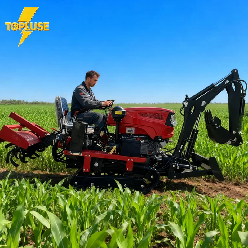 Customized 25HP Mini Crawler Tractor EURO 5 EPA Compact Farm Tractor Fast Delivery Factory Wholesale