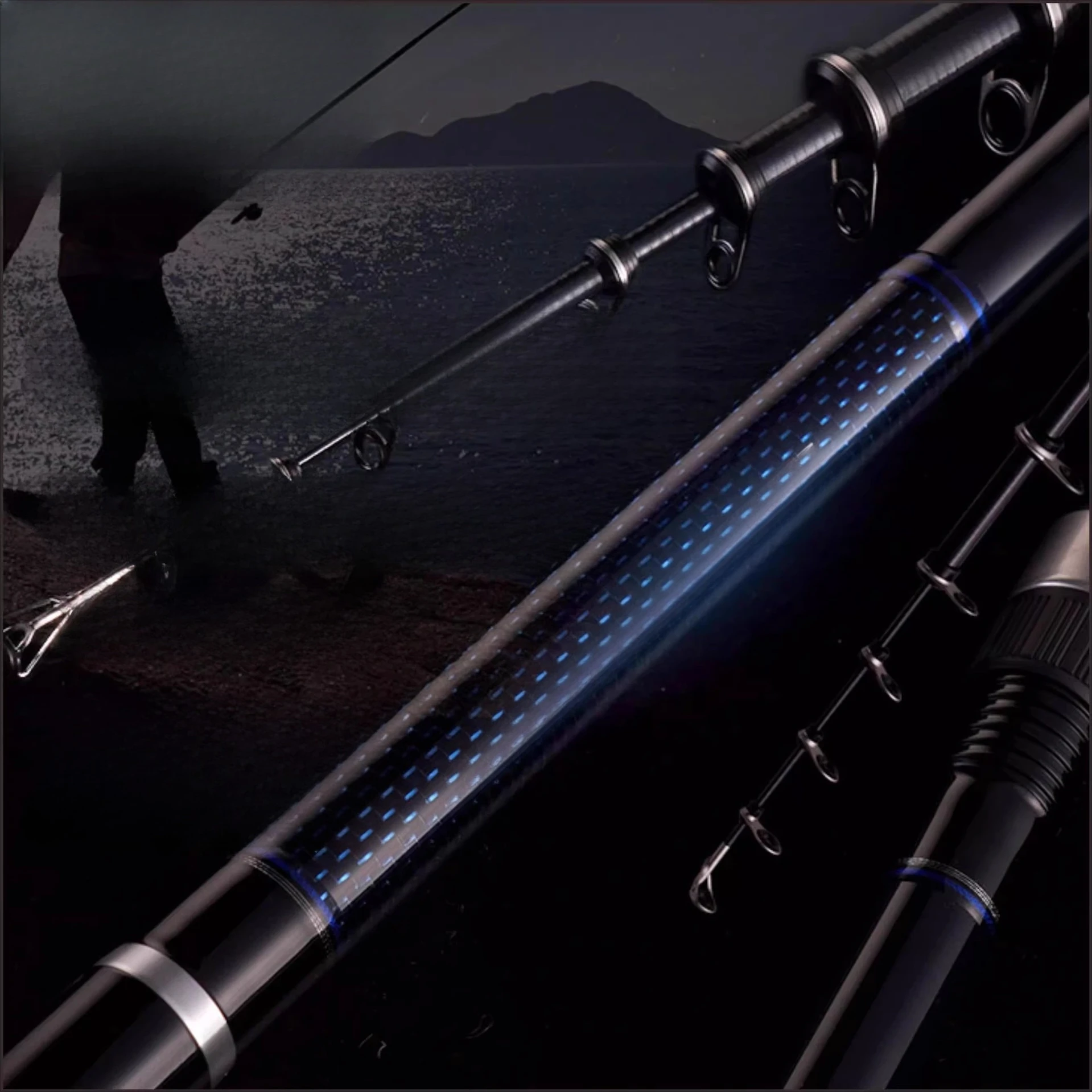 23 new LBT C rock CS Q rock fishing rod slippery drift far throw inclined guide ring rock fishing rod