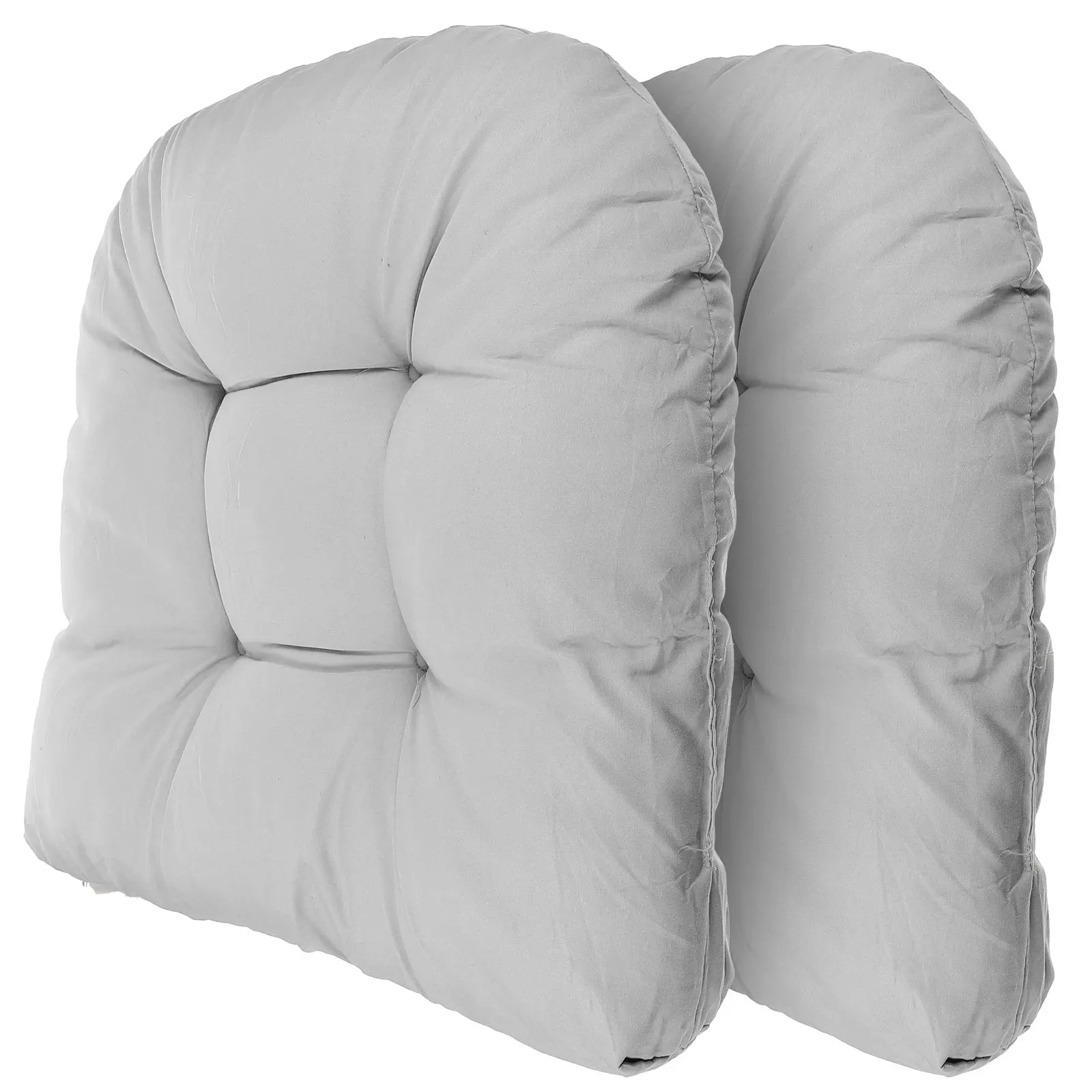 

2Pcs Chair Cushion Thick Comfortable Seat Pad for Office Travel Outdoor Patio Garden Use Seats Cushion