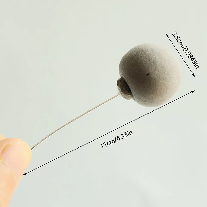 10개/세트 인형의 집 미니어처 다채로운 풍선 모델 인형 집 미니 음식 놀이 장난감 액세서리(색상 혼합)