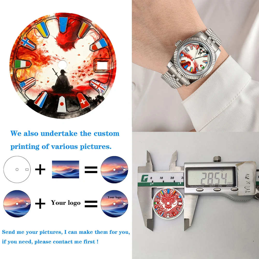 reloj-con-esfera-creativa-nh35-esfera-de-285mm-esfera-con-bandera-nh35-esfera-colorida-esfera-nh36-compatible-con-movimiento-nh35-36-nh34-gmt-logotipo-personalizado