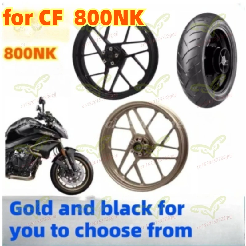 

Suitable for CF 800NK CF800-7 motorcycle wheels, front and rear steel rims, front wheels, durable tires