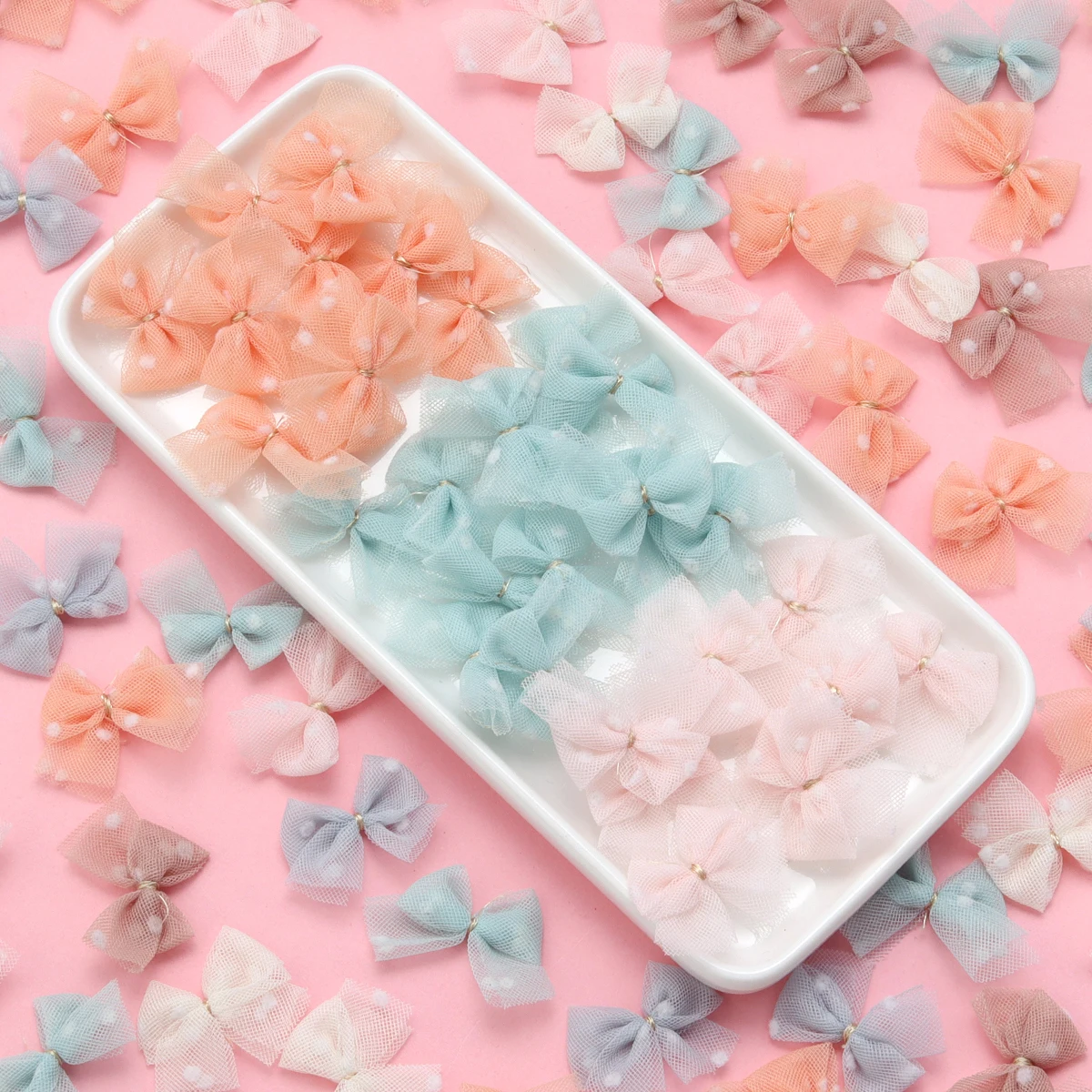 10Pcs 2.5X3Cm Mesh … - image