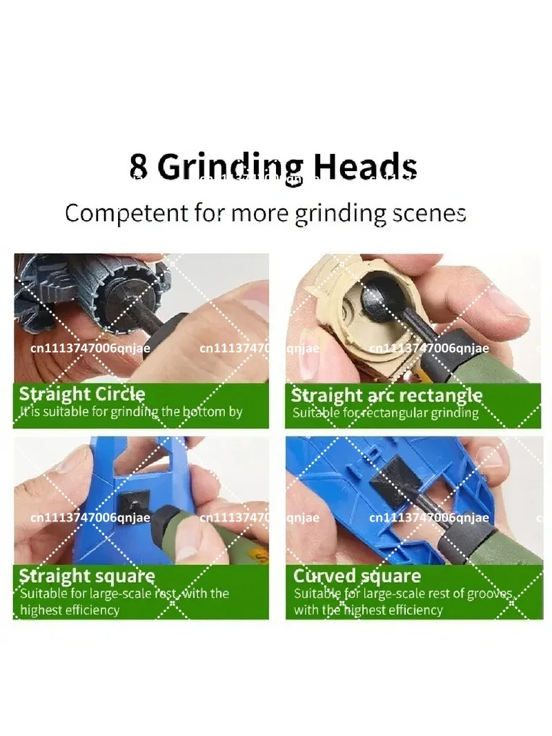 110V/220V 18W Mini Sander Pen Type Rotary Tool with Stroke Grinder for DIY Model Mould Groove Grinding