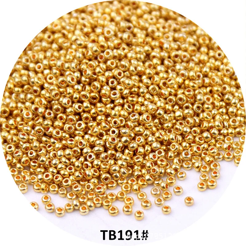 840pcs 1.5mm Metallic Bronze Glass Beads 15/0 Uniform Japan Loose Seed Beads for Jewelry Making DIY Bracelets Sewing Accessories
