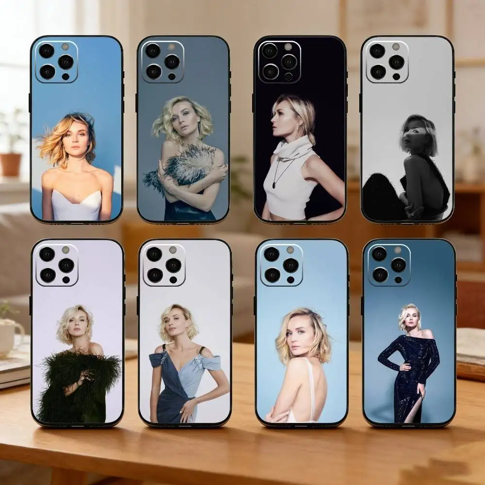 

P-Polina G-Gagarina-a Singer Phone Case For iPhone17,16,15,14,13,12 Plus,Max Soft Silicone Black Cover