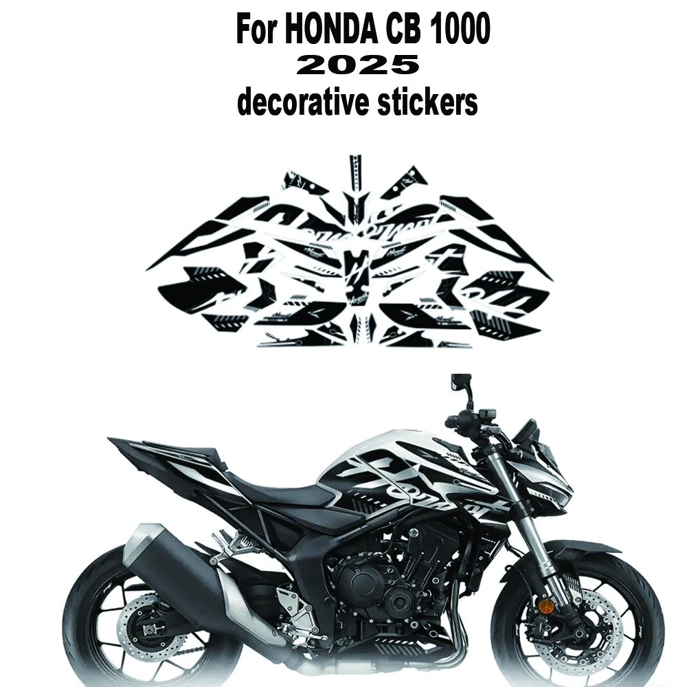 

For Honda CB 1000 Waterproof and scratch-resistant Paint protection stickers 2025 CB1000 Hornet Full-body protective decal ki