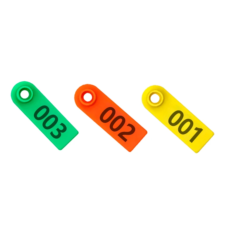 No. 101-200 Livestock Ear Tag Animal Laser Print Number Ear Tags Marker for Sheep Identify Animals