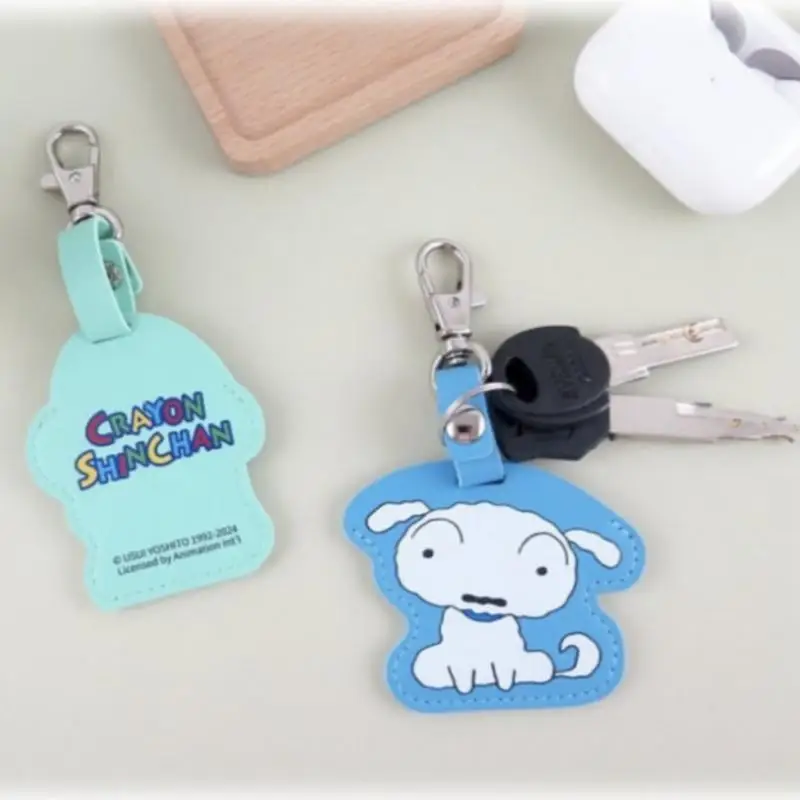 Crayon Shin-Chan Cartoon Access Control Ic Card Smart Cover Key Buckle Lovely Cartoon Pendant Card Sleeve Holiday Gift for Girls