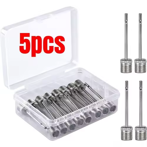 New Sport Ball Inflating Pump Needle For Football Basketball Soccer Inflatable Air Valve Adaptor Stainless Steel Pump 5/10/20PCS - Image 7