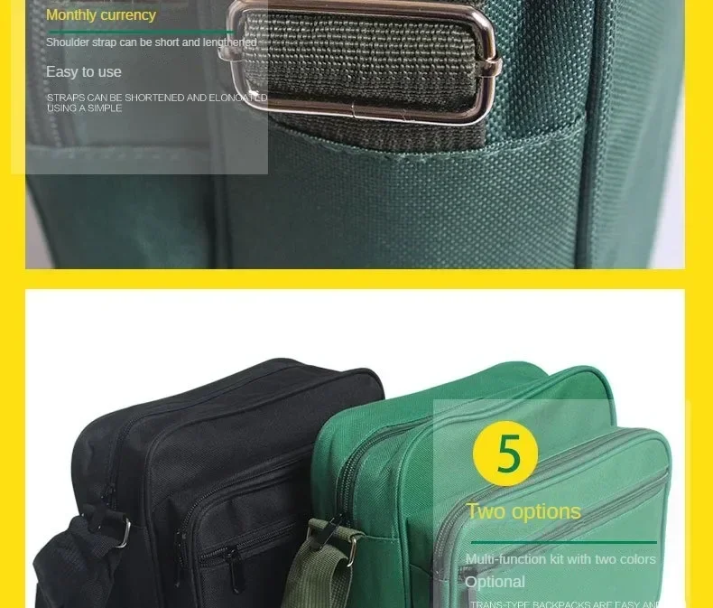 Dewalt-Sac à outils en toile épaisse, trousse de quincaillerie pour perceuse électrique, sacs à bandoulière