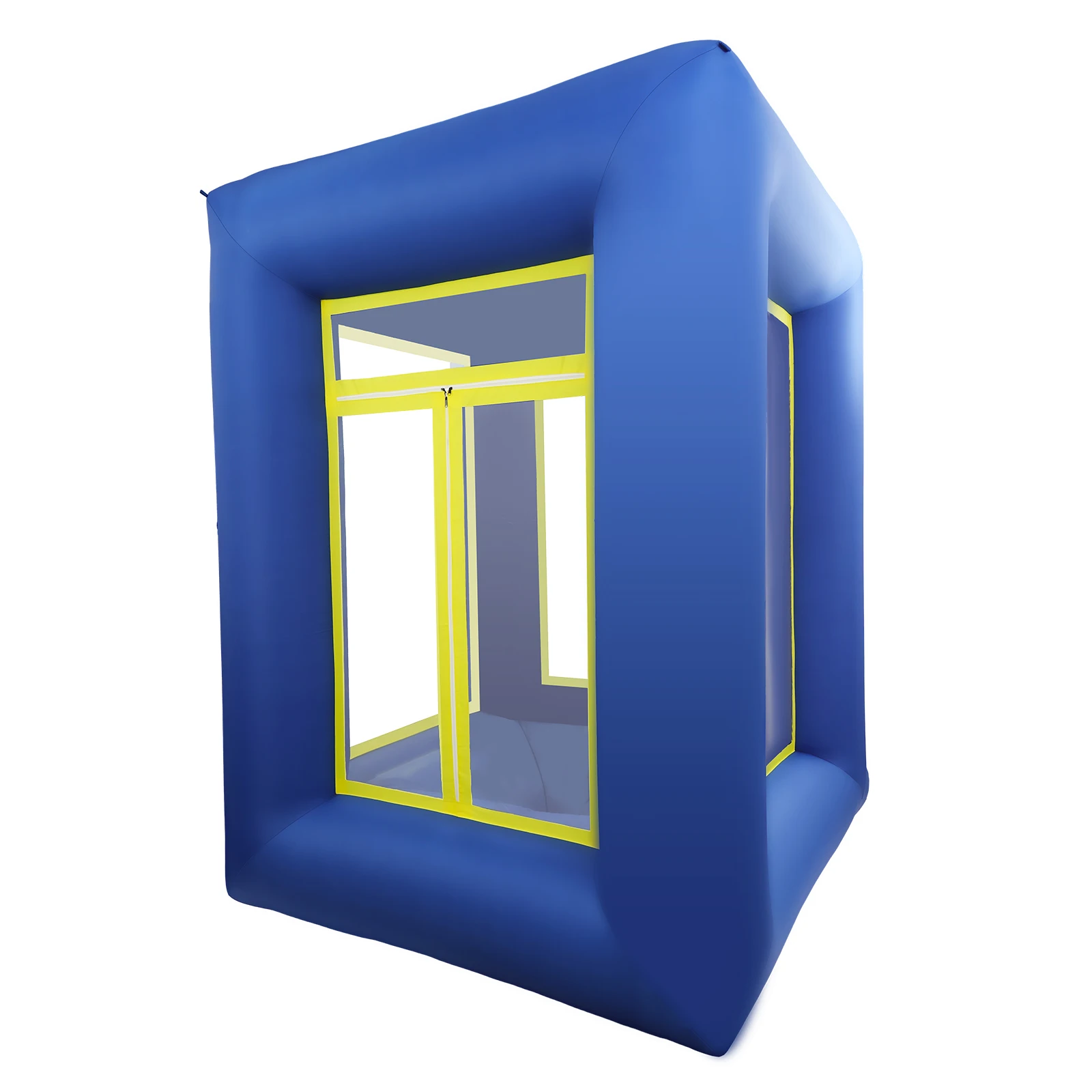 Inflatable Money Machine Booth Deflatable Foldable Compact Storage Lightweight Cash Grab Inflatable Tent Eye-catching Event Atmosphere Booster Inflatable Money Catch Game House Christmas Holiday Commercial Activity