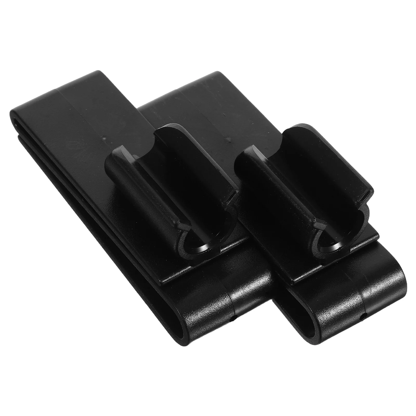 

1Pair Golf Club Clip Putter Holder Sturdy Plastic Secure Grip for Easy Installation and Enhanced Stability Golf Bag Organizer