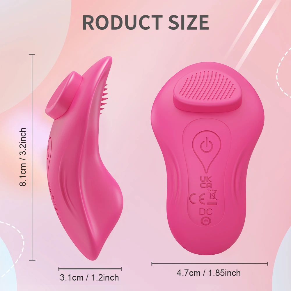 Appgesteuerter Tragbarer Klitorisvibrator Für Damen Diskret_voghion.com