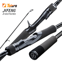 TOLU 2025 NEW JIFENG Sieries Spinning/Casting Lure Fishing Rod 602/702/802 2 Sections M Action Lure Weight 5-25g