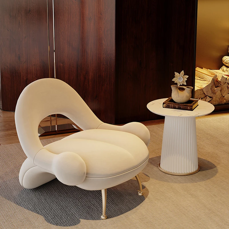 

Simple Modern Living Room Chairs Comfy White Single Reading Designer Chairs Wooden Italian Fauteuils De Salon Home Furniture