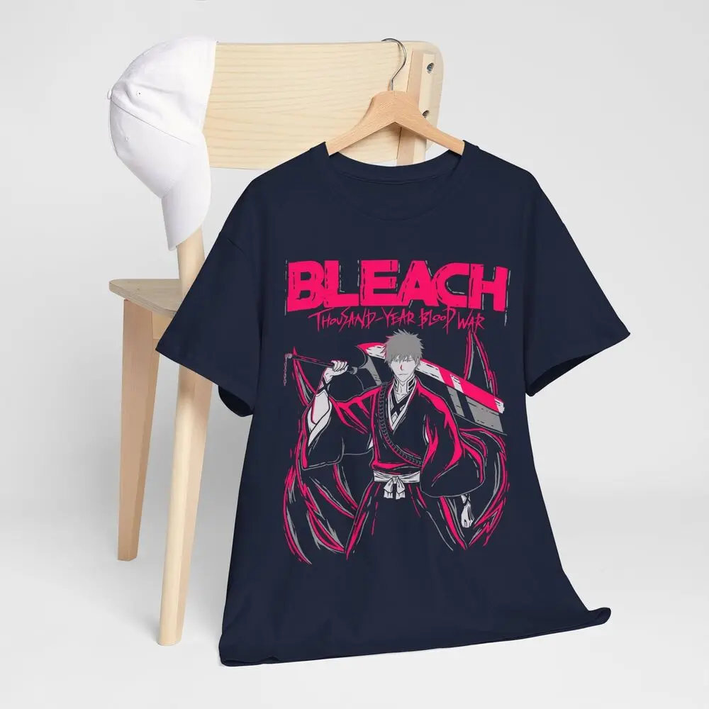 Byakuya Kuchiki T-Shirt Bleach Shirt Manga Strip Anime Graphic gift Tee sell