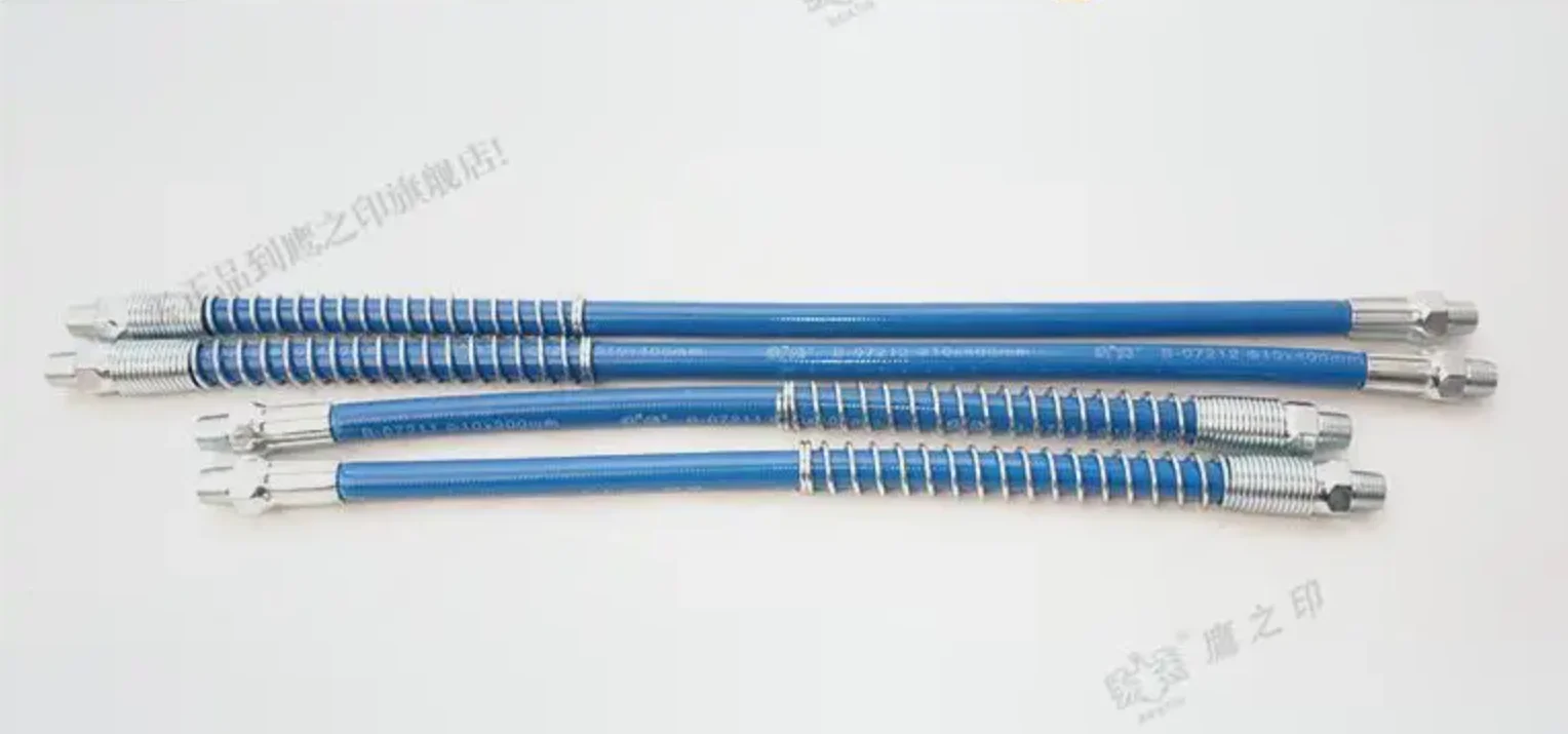 BESTIR tool manual type high pressure grease gun hose 10000psi 10x300mm 10x400mm car repair tool part NO.07211