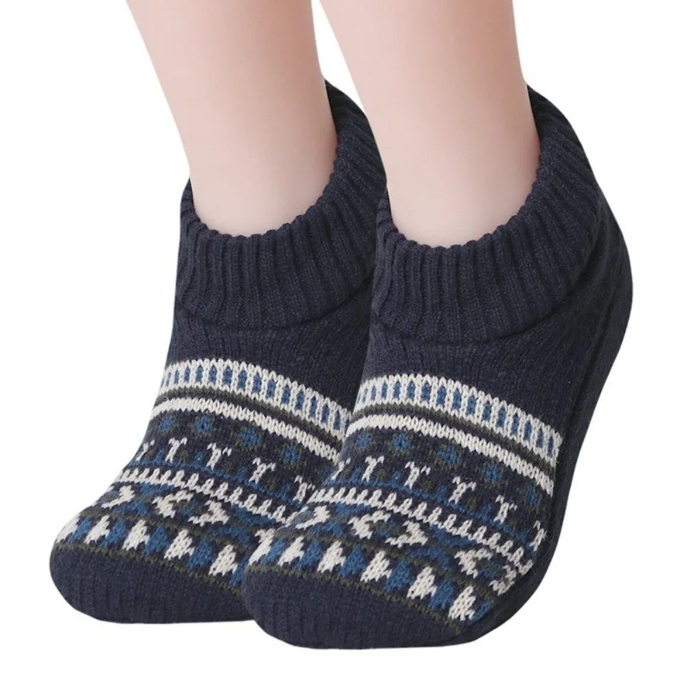 

New Thickened Warm Socks Short Non-slip Winter Socks Fluffy Floor Socks Women Men