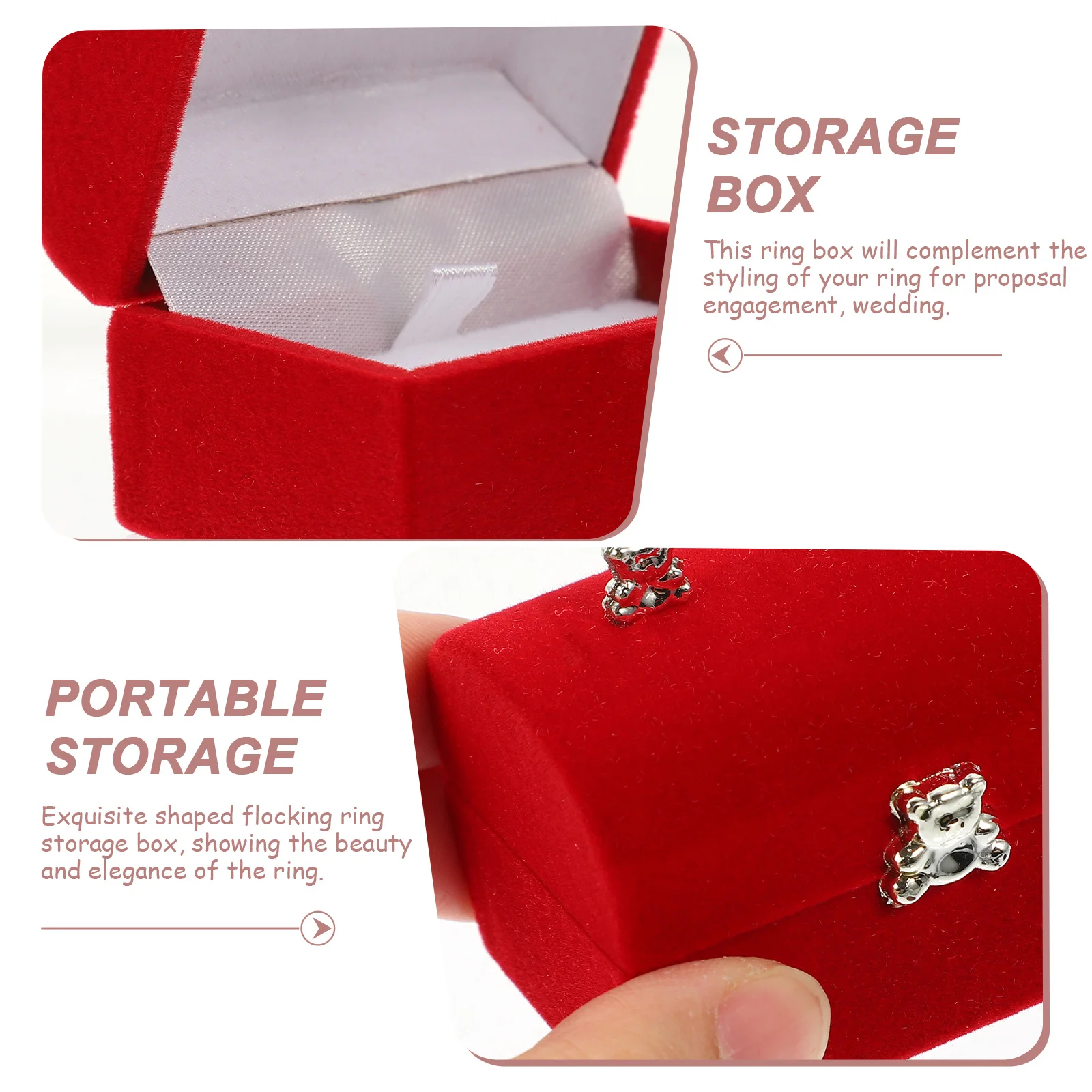 

Легкие ювелирные изделия для женщин, серьги, ожерелье, браслет, подарочная упаковка, предложение на свадьбу, помолвку, коробка для колец для церемонии