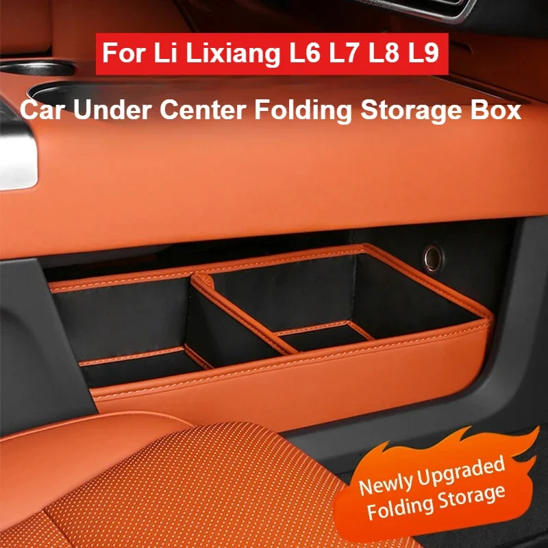 

For LI LiXiang L6 L7 L8 Air/Pro L8 Max/Ultra L9 Storage Box Under The Car Center Console Armrest Box Storage Box for Lixiang