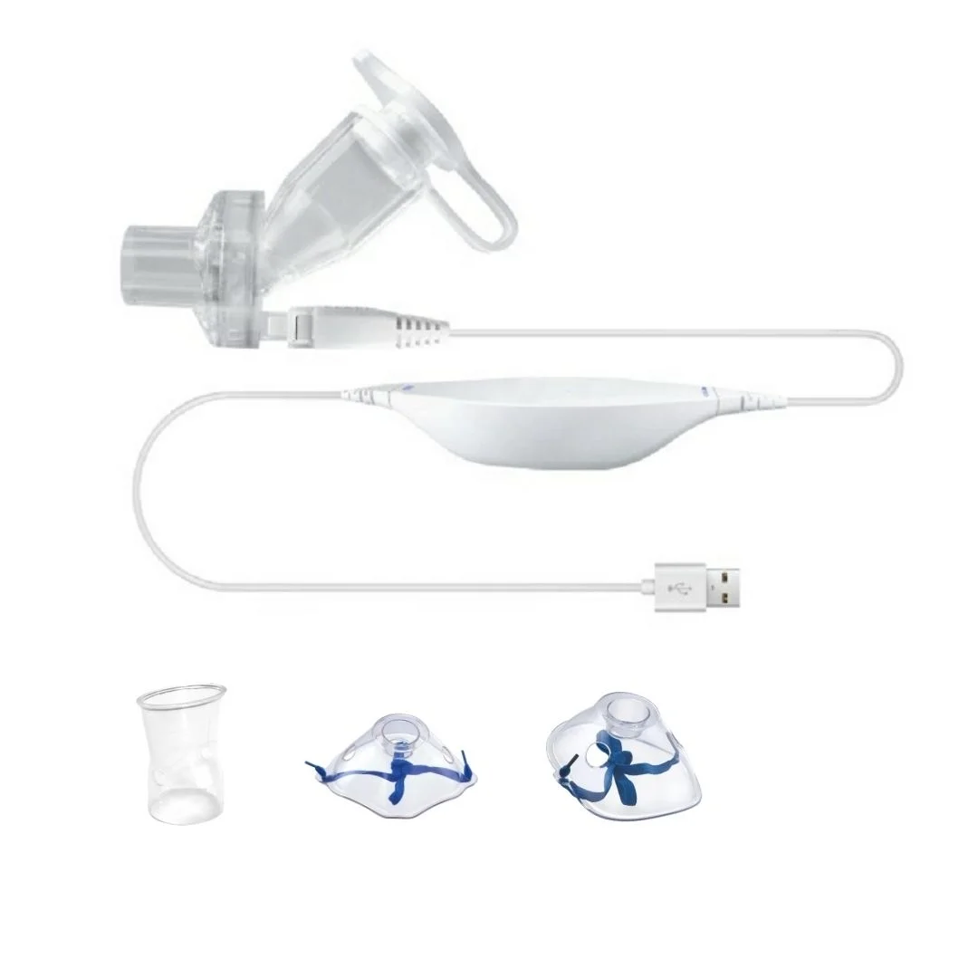 

Portable Mini Handheld Steam Compressor Humidifier Inhaler Ultrasonic Vibrating Medical Mesh Nebulizer Machine