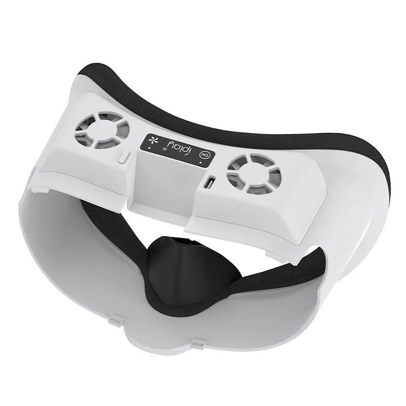2025 جديد لمروحة تبريد Meta Quest 3 VR لـ Oculus Quest 3 مع تظليل RGB ومروحة قابلة للتنفس غطاء وجه لقناع العين