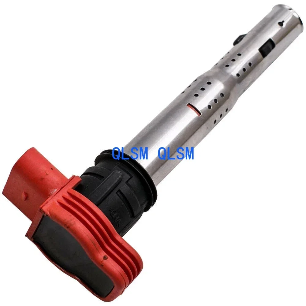 아우디 TT A4 A3 폭스바겐 골프 제타 Eos GTI 2.0L 2.0T-용 4피스 점화 코일 및 점화 플러그