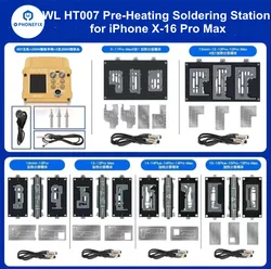 WL HT007 Mainboard Layered Soldering Station for iPhone X 11 12 13 14 15 16 17 Pro Max Motherboard Desoldering Heating Platform