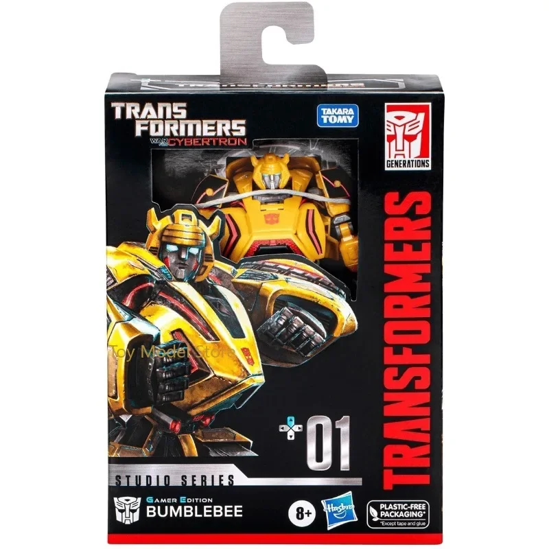 ในสต็อก TM Transformers SS Studio Series SS-GE 01 02-10 Bumblebee สะสมตัวเลขเคลื่อนย้ายได้ของเล่นเครื่องประดับยอดนิยมเด็กของขวัญ