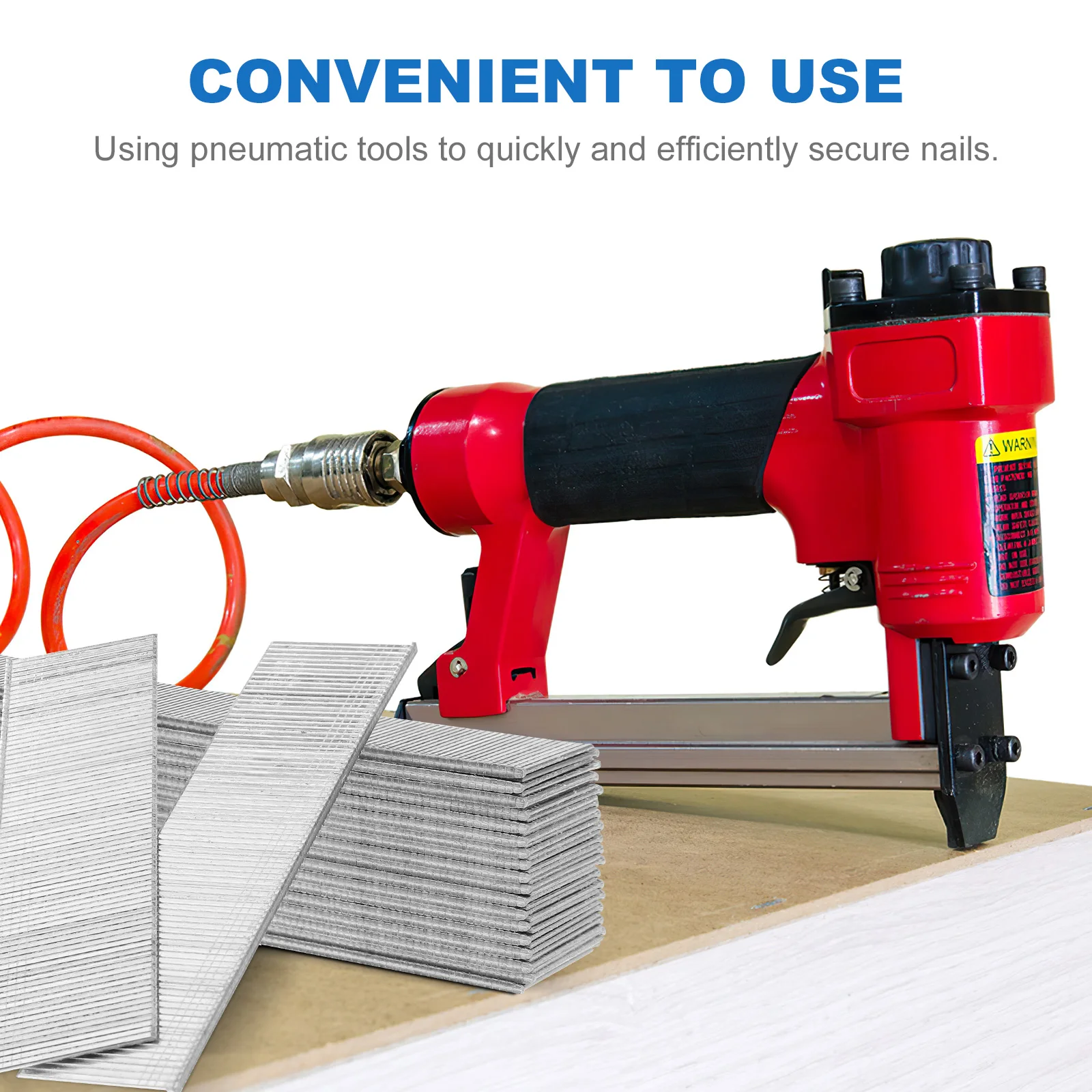 2 Boxes Steel High Strength Straight Finishing Nails Galvanized Rust Resistant Woodworking Fasteners For Trim Baseboards