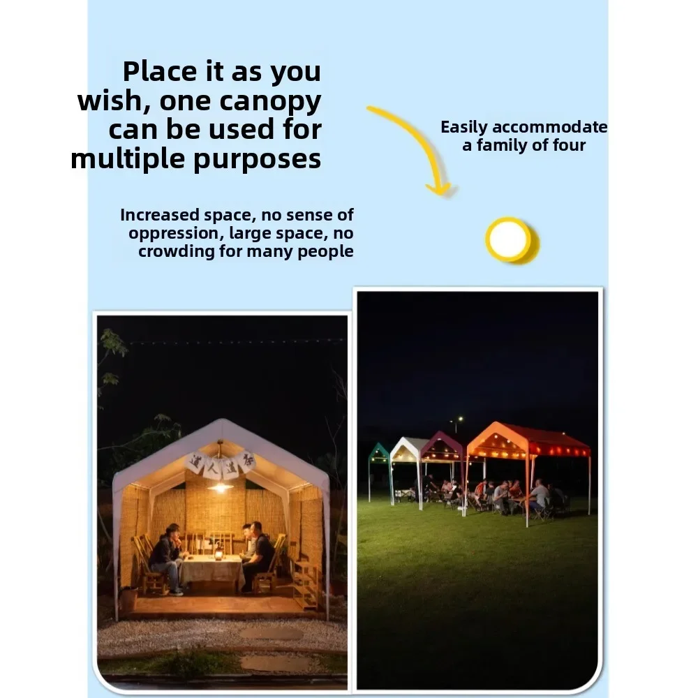 Special shed for outdoor stalls Night market Four-legged tents Camping Stall shelves Mobile awnings