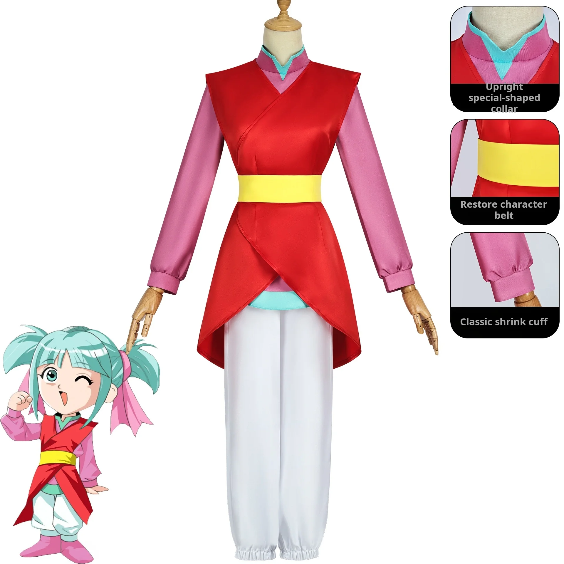 Anime Shenbing Kids Nangong Wenya Cosplay Costume for Women Halloween Carnival Casual Comic Con Uniform Cue Anime Clothes