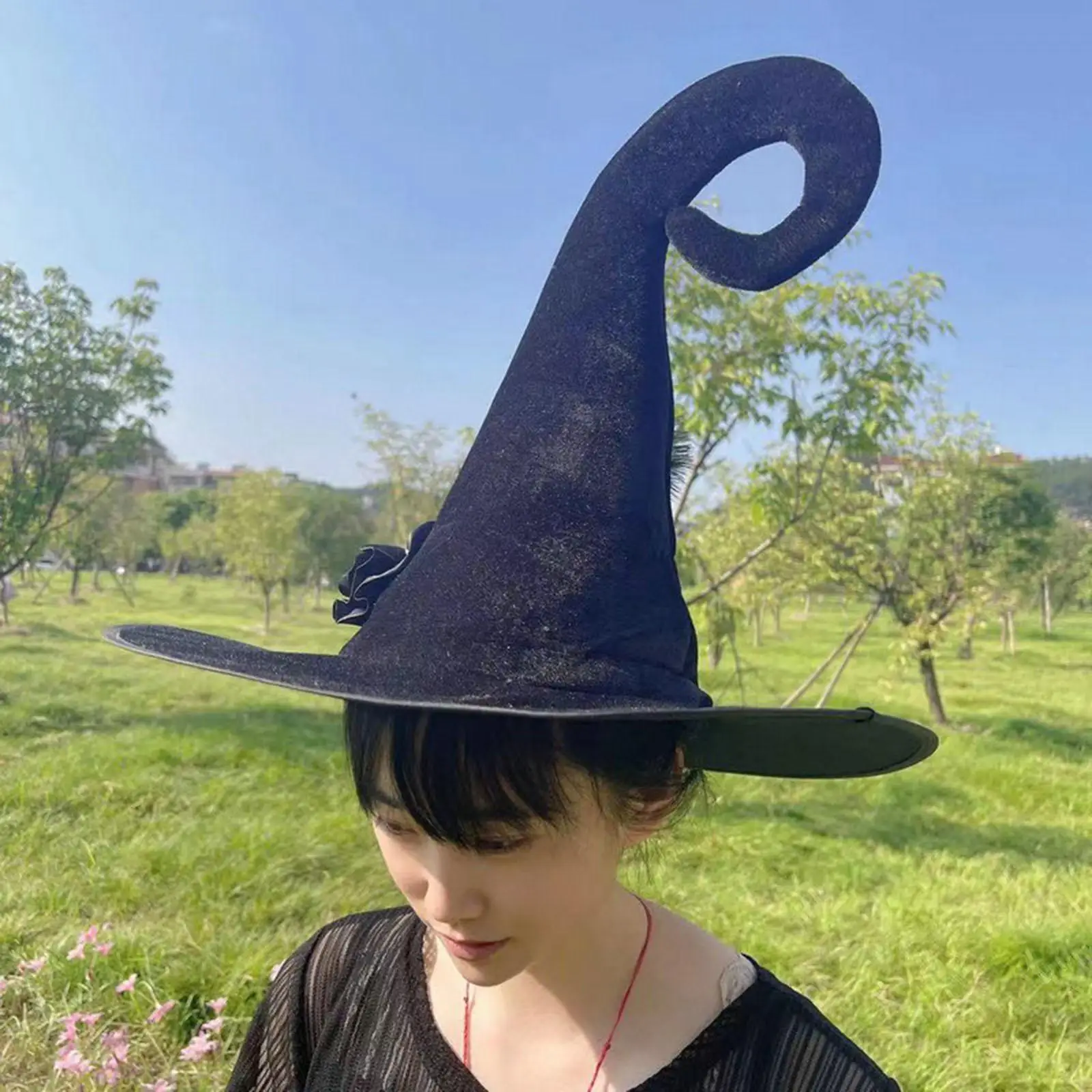 

Halloween Hat Cosplay Witch Headgear for Party Favors Masquerade Decoration