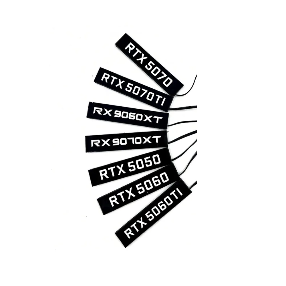 

MOD ARGB VGA GPU Side Lighting Panel for RTX GTX 5050 5060 5060TI 5070 5070Ti 5080 5090 GPU Gaming Decoration Plate AURA SYNC