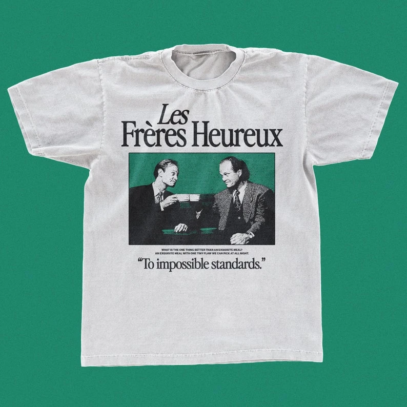 Frasier Crane Sitcom Classic Tv Show T-shirt Men Women's Short Sleeve T-Shirt 90s Cotton Aesthetic Streetwear Summer Tee Tops