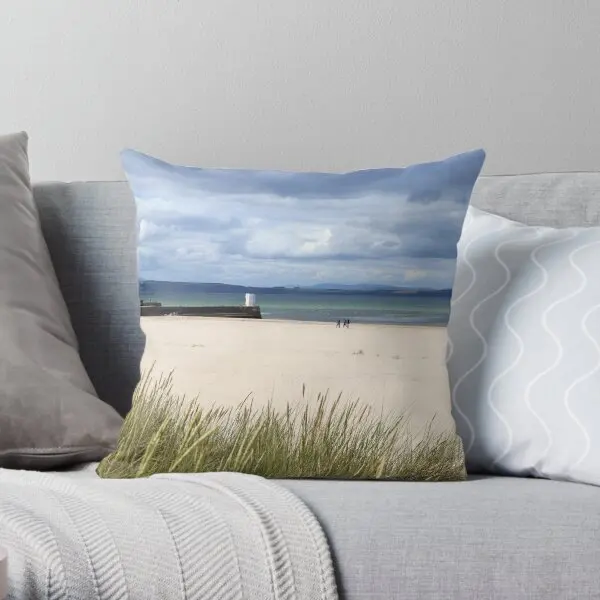 Nairn East Beach  Printing Throw Pillow Cover Bedroom Car Cushion Square Home Fashion Sofa Pillows not include One Side