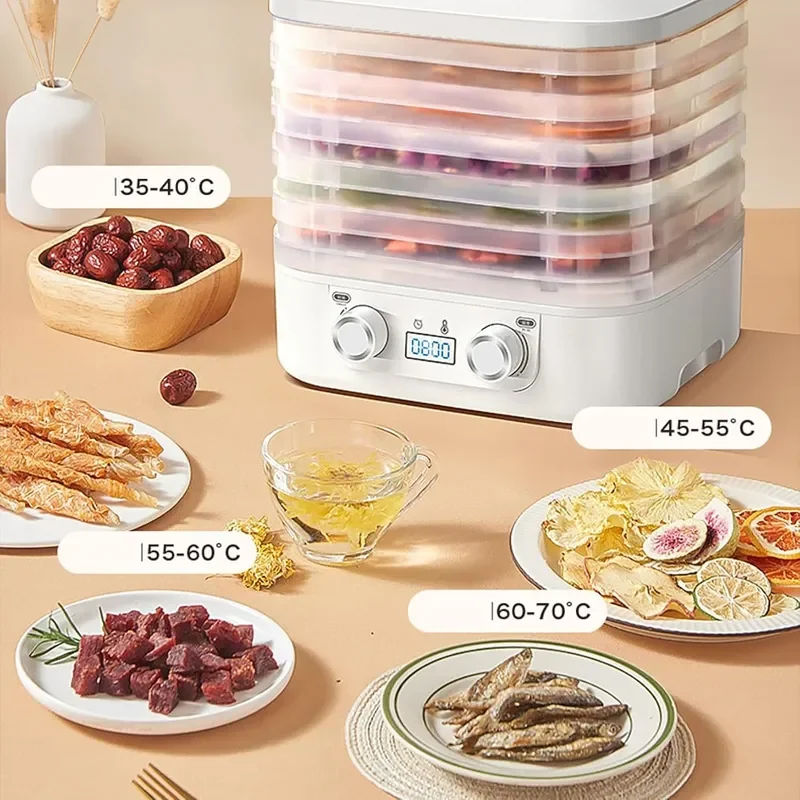 Food Freeze Dryer Machine for Home with 5 Trays Candy Freeze Dryer with Smart Timer and Temp Control Freeze Dried Snack Maker
