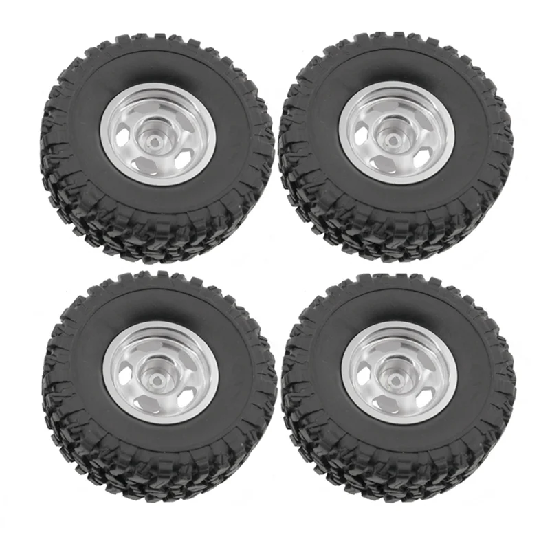 

Комплект из 4 шин и дисков AS96 для радиоуправляемых машинок, аксессуары для моделей 1/16 WPL, запчасти для тюнинга