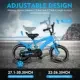 

New 14in Children Bicycle Boys Girls Bike w/Auxiliary Wheel Stabiliser Outdoor