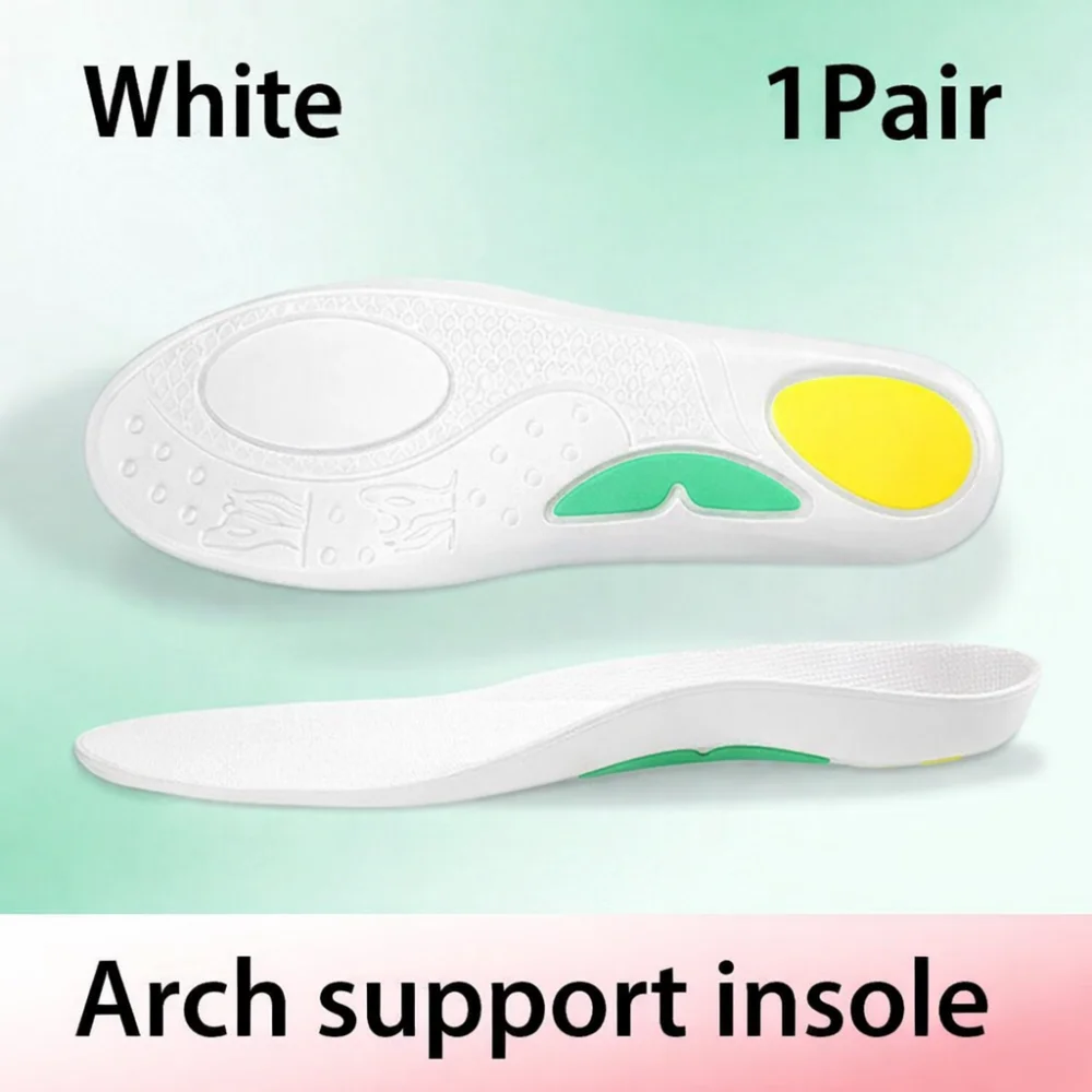 Shock Absorbing Arch Support Orthotic Insole Comfortable Deodorizing Shock Absorbing Sports Insoles Breathable Shoe Pads Women