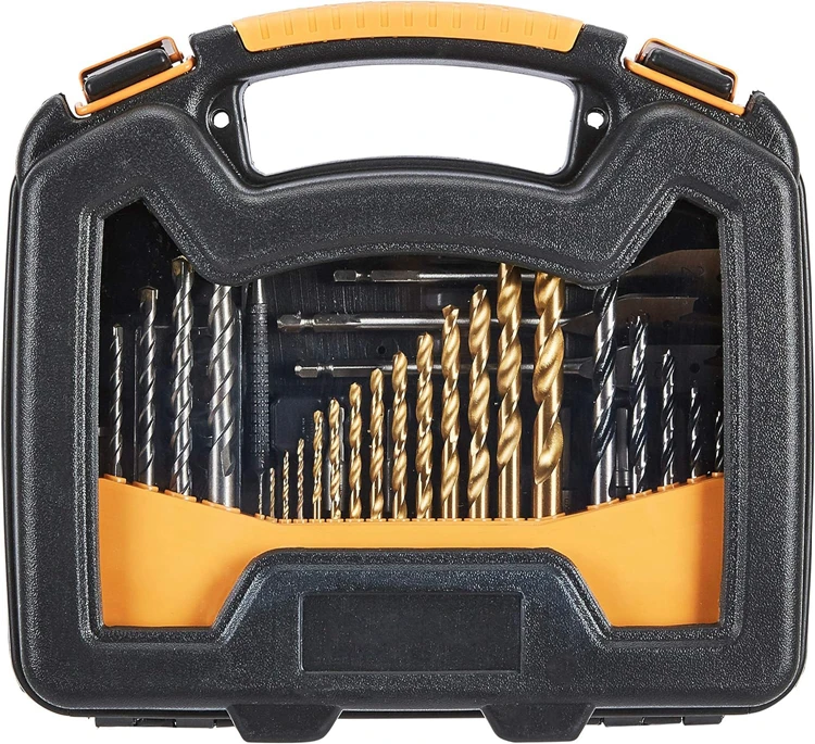 Portable 100Pcs High Speed Step Drill Bit Set Durable Steel Drill Bit Set Most Popular Impact Drill Bit Set