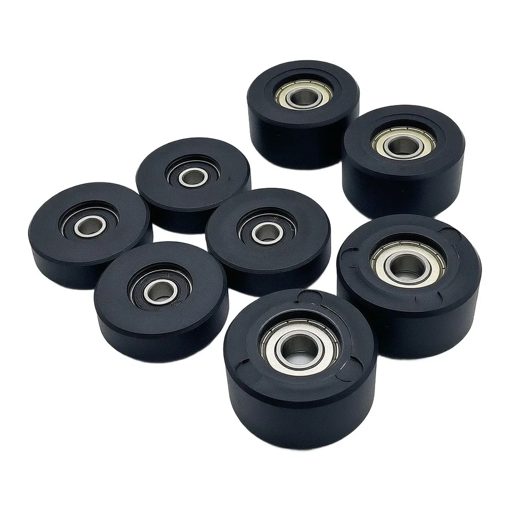 For Gym Equipment Repair Seat Rail Wheels Fitness Equipment Wheels Gym Accessories High Load Capacity Precision Machined Bore