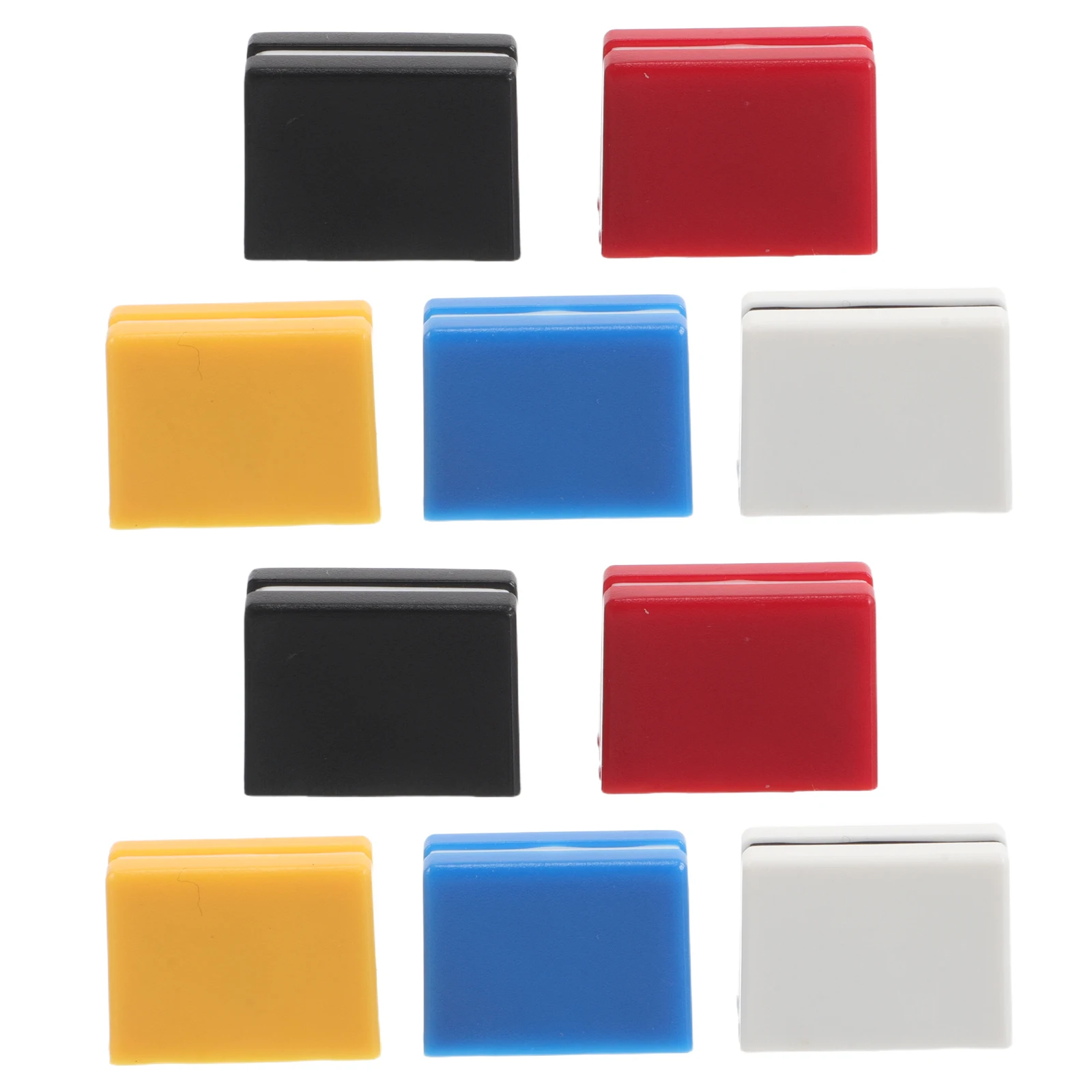 

10 Pcs Mixer Accessories Audio Console Parts Knob Cover Caps Slider Covers Keycap Sound Plastic