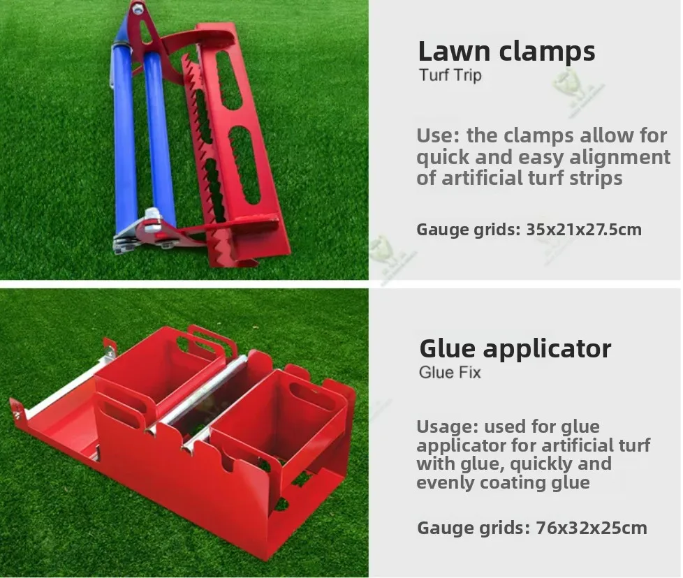 Artificial Turf Puller Tool Construction Line Cutter Synthetic Grass Gripper for Sports Court Installation