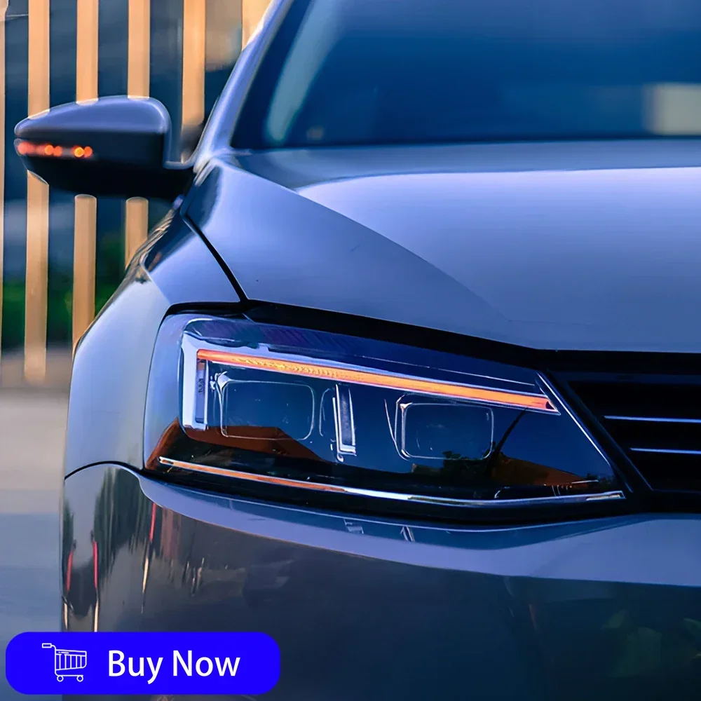 

Для VW Jetta Sagitar 2012-2018 Обновление R8 Стайлинг в сборе Автомобильная передняя фара Светодиодная автофара Объектив проектора Горячие аксессуары