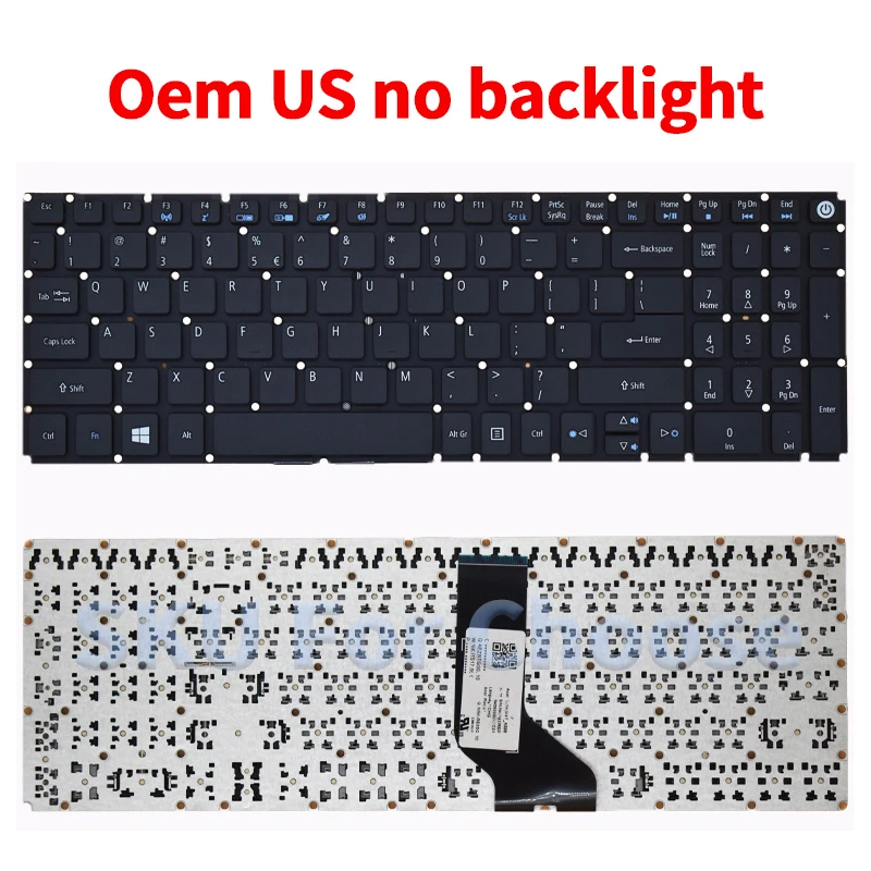 Новая американская клавиатура для acer TMP2510 TX520 N16P8 N17Q3 N17Q2 N15Q12 P259 P2510