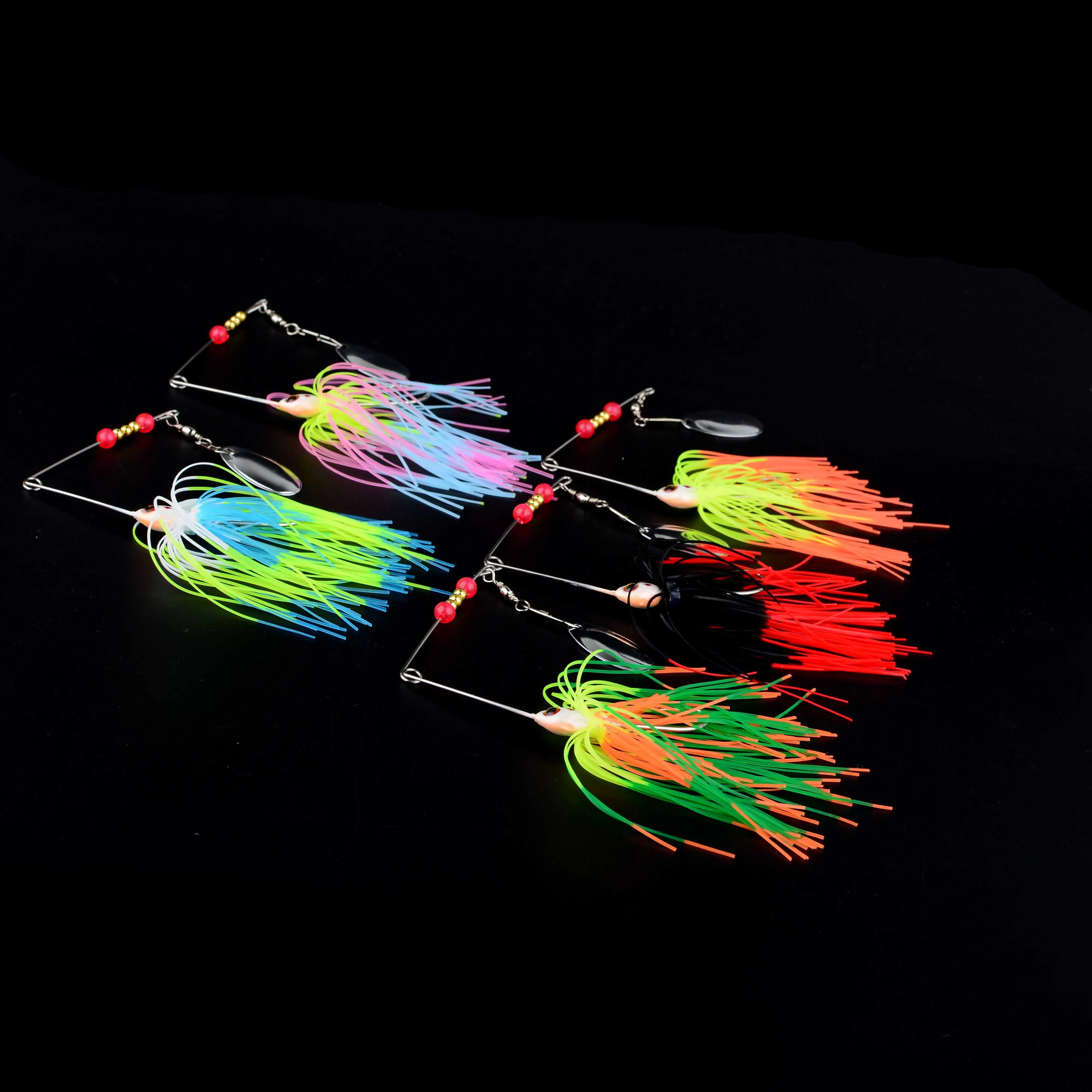 1pc Swivel Fish Hard Bait Fishing Lures Sinking 11g Spinner Spoon Artificial Baits Metal Sequins Spinnerbait Wobblers For Pike view 6