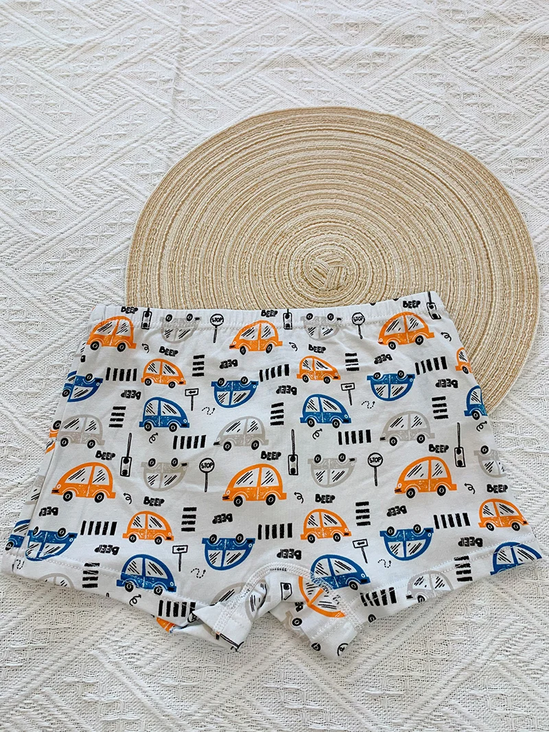 Children's underwear cotton boys and teenagers boxer shorts boxer shorts 5-PCS