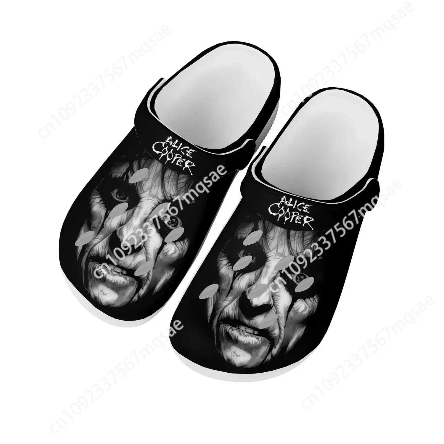 Alice Cooper Rock Singer Pop Home Clogs Custom Water Shoes Mens Womens Teenager Shoe Garden Clog Breathable Beach Hole Slippers